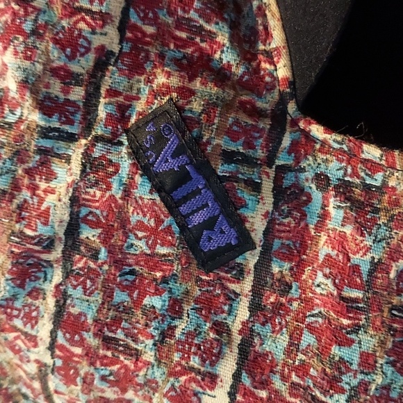 Wild 90s made in usa. Fleece lined hunters cap. Trippy south west color … - Picture 2 of 3
